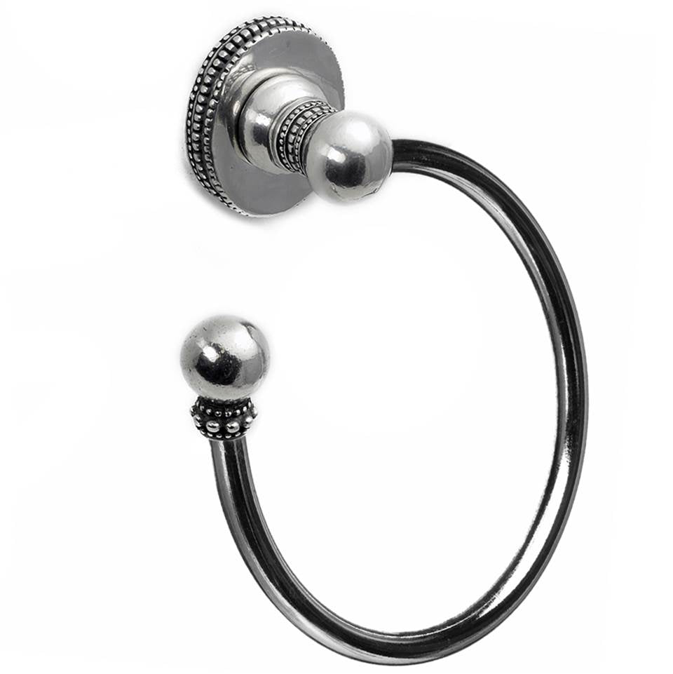 Carpe Diem Hardware - Classic Swing Towel Smooth Ring Left - Chalice