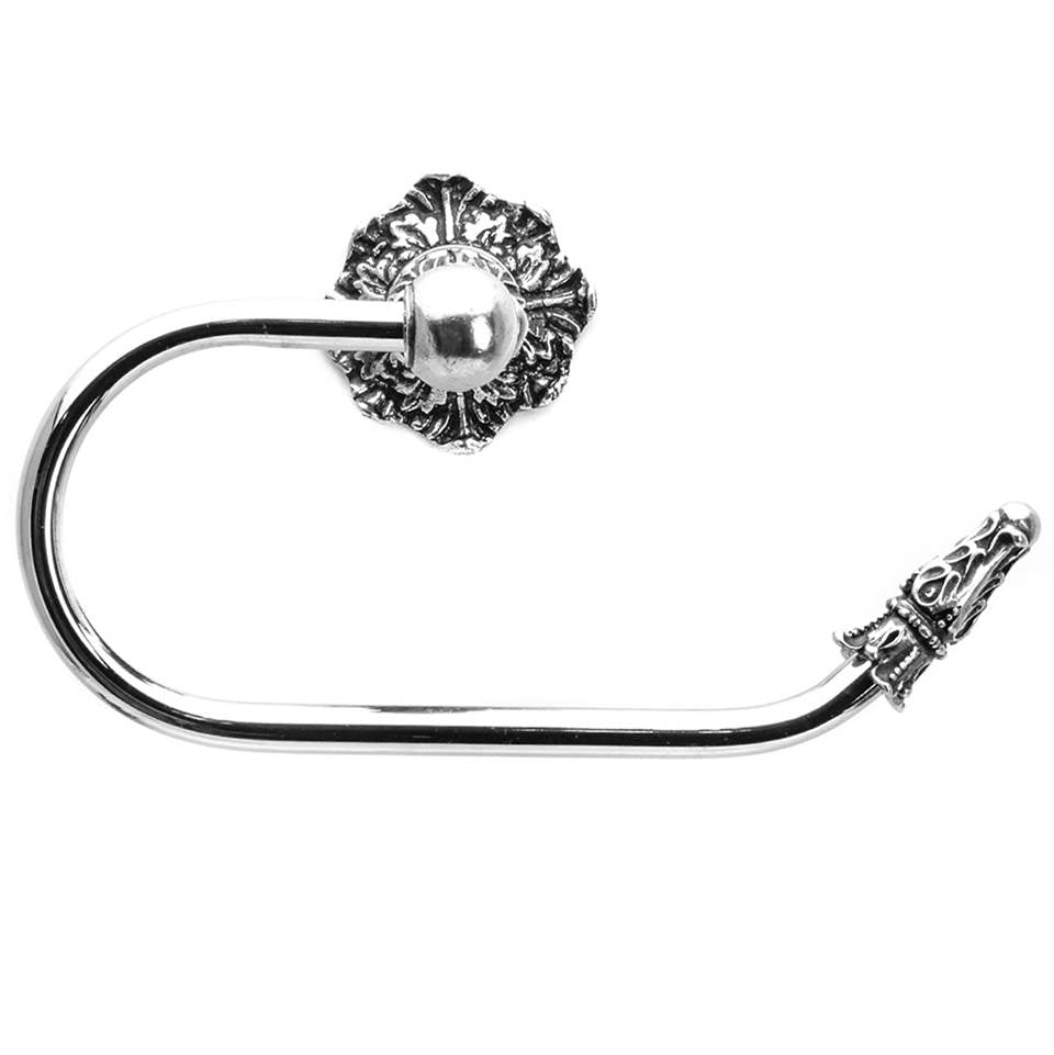 Carpe Diem Hardware - Acanthus Swing Tissue Smooth Ring Right Renaissance Style - Chalice