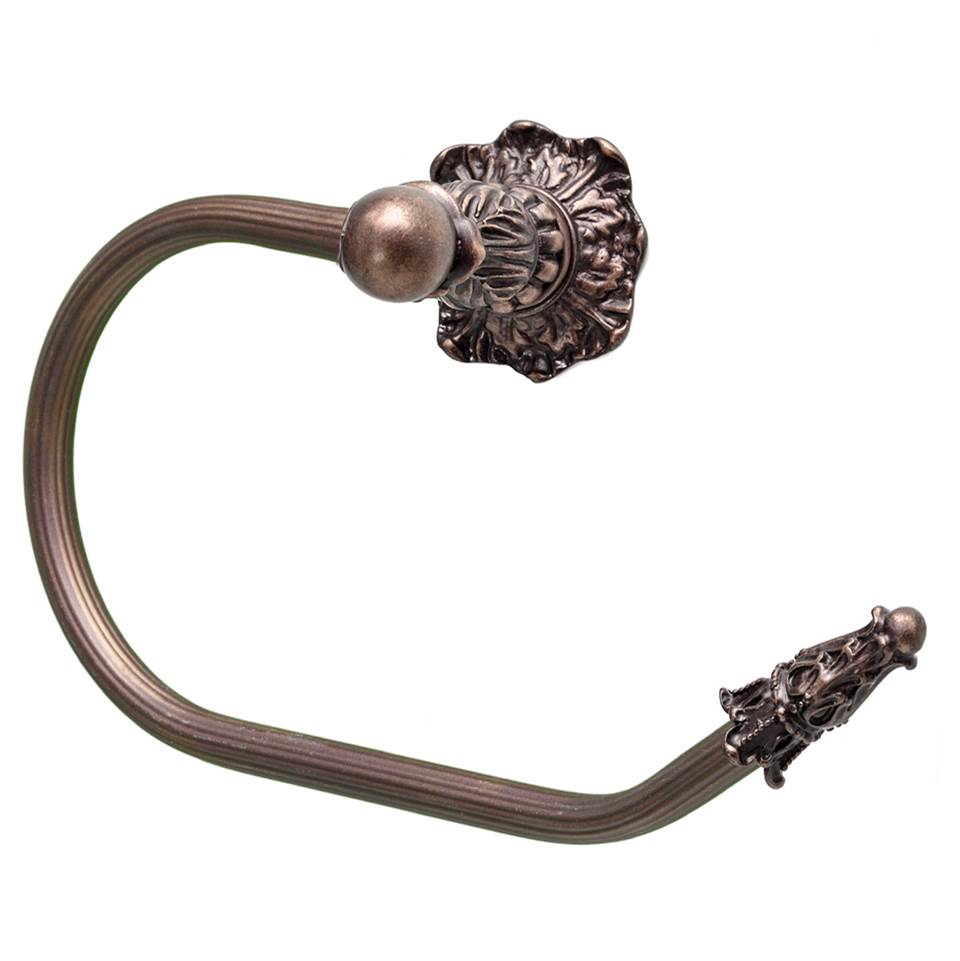 Acanthus Swing Tissue Reeded Ring Right Renaissance Style