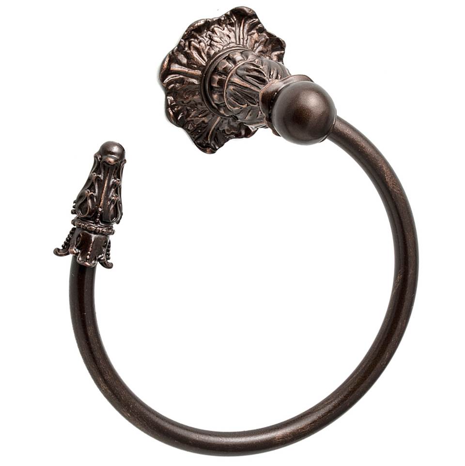 Acanthus Swing Towel Smooth Ring Left Renaissance Style