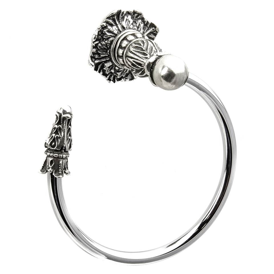 Acanthus Swing Towel Smooth Ring Left Renaissance Style