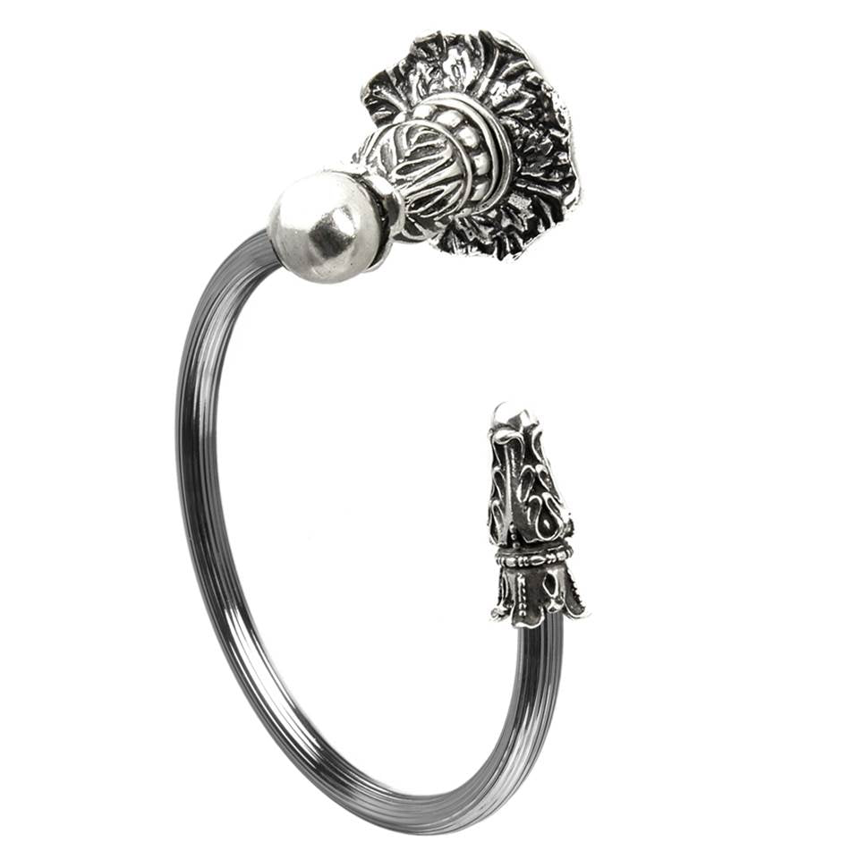 Acanthus Swing Towel Reeded Ring Right Renaissance Style
