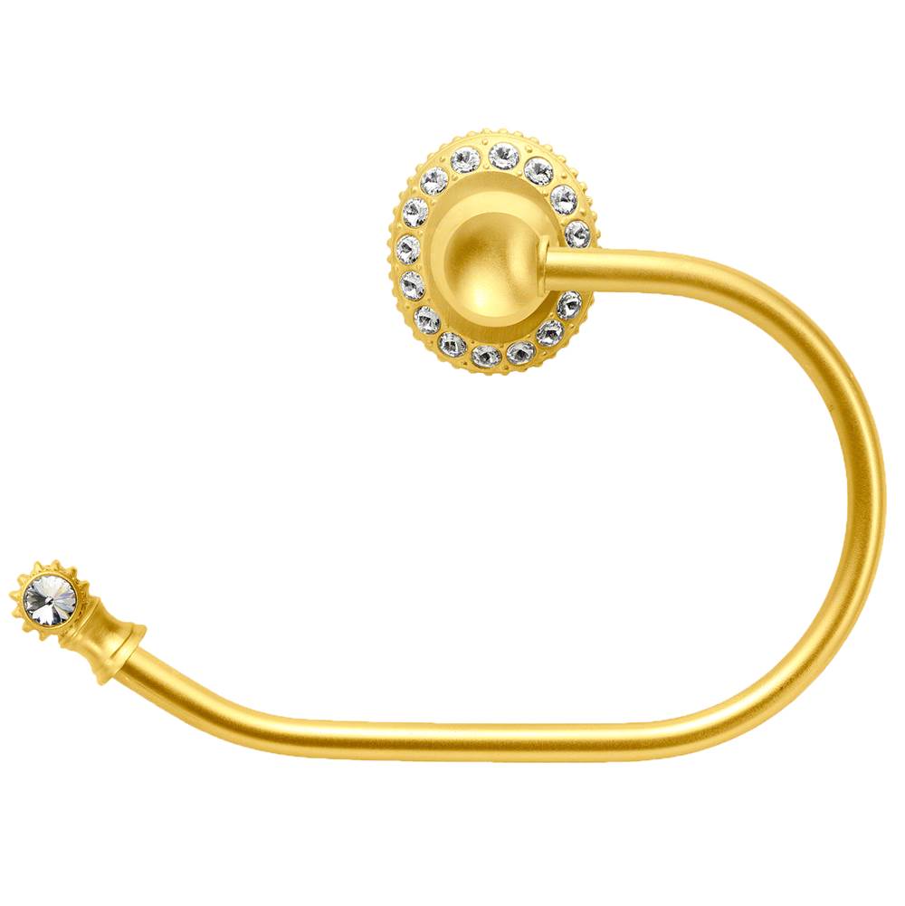 Carpe Diem Hardware - Cache Swing Tissue Smooth Ring Left - Gilded Mercury