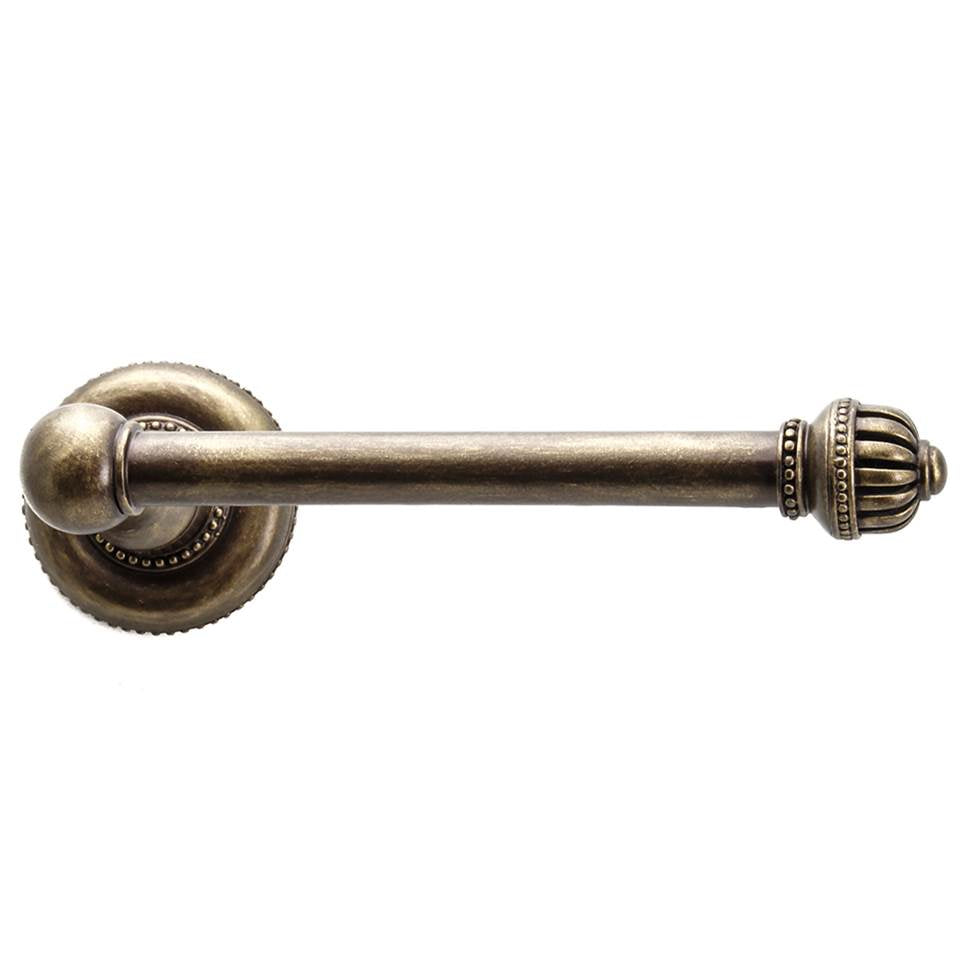 Carpe Diem Hardware - Cricket Cage Tissue Bar Holder Right - Antique Brass