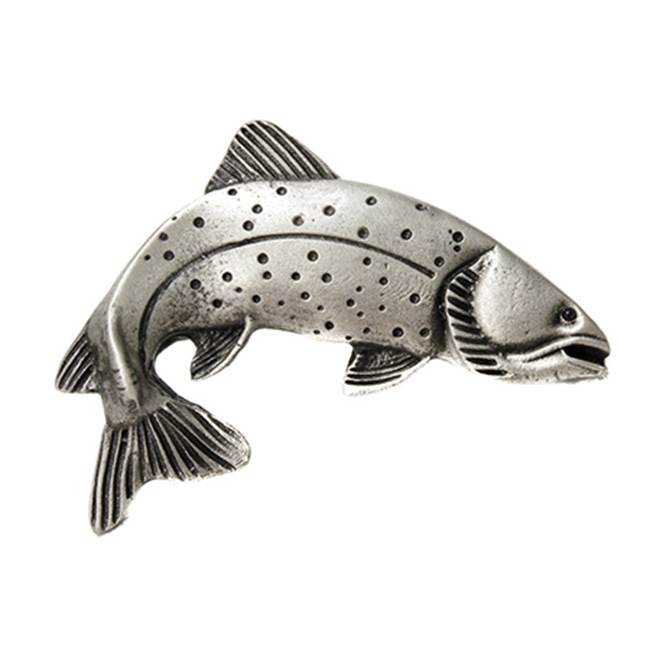 Carpe Diem Hardware - Jumping Trout Knob Right - Chalice