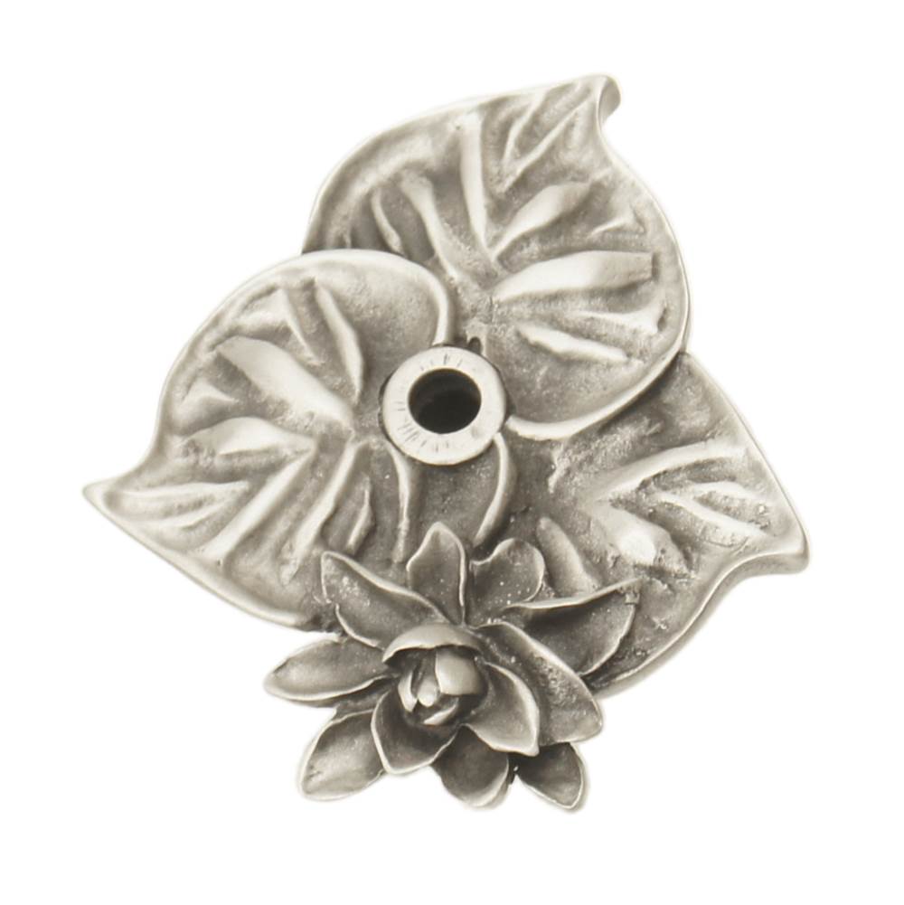 Carpe Diem Hardware - Triple Lily Pad Escutcheon - Gilded Mercury