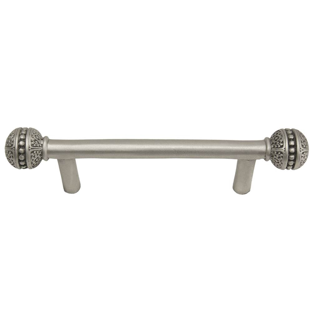 Carpe Diem Hardware - Millennium 3'' O.C. Pull, Millennium Caps On End - Soft Gold