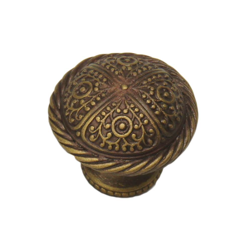 Millennium Large Knob w/ Rope Border