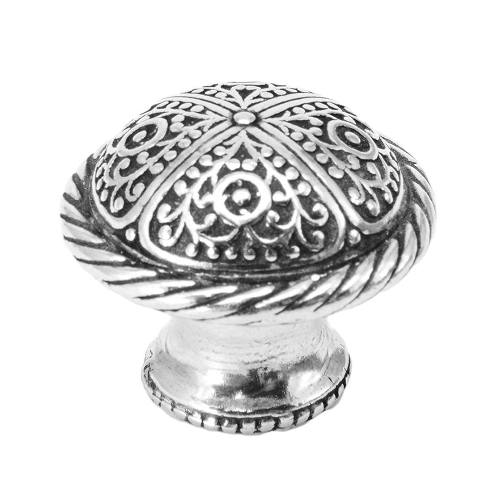 Carpe Diem Hardware - Millennium Large Knob With Rope Border - Chalice