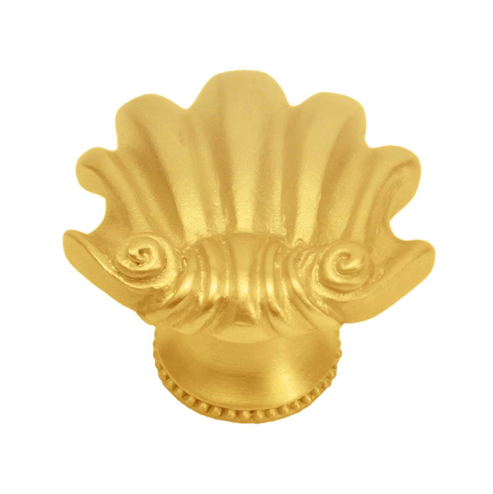 Carpe Diem Hardware - Aphrodite Medium Shell Knob - Gilded Mercury