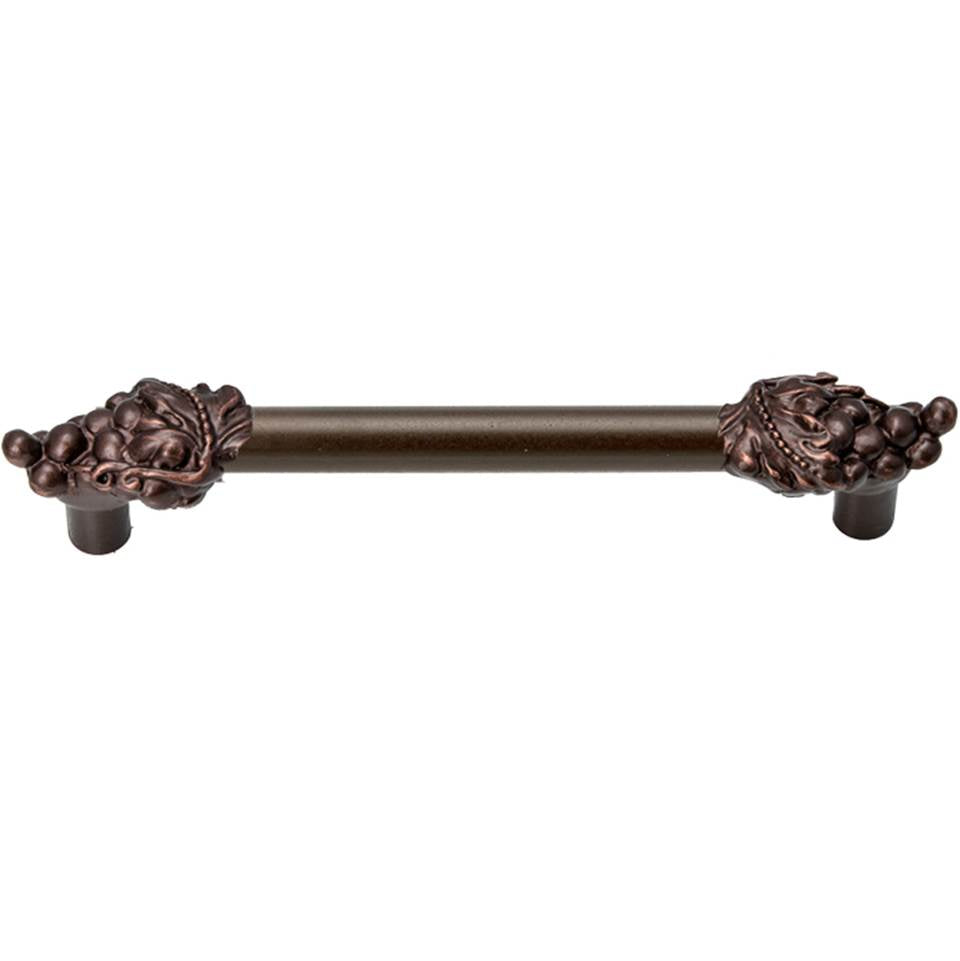 Carpe Diem Hardware - Bacchus 6'' O.C. Approx w/ 1/2'' Round Smooth Bar Long Pull - Gilded Mercury