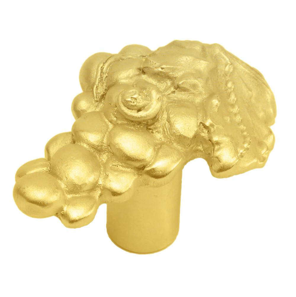 Carpe Diem Hardware - Bacchus Large Right Knob - Gilded Mercury