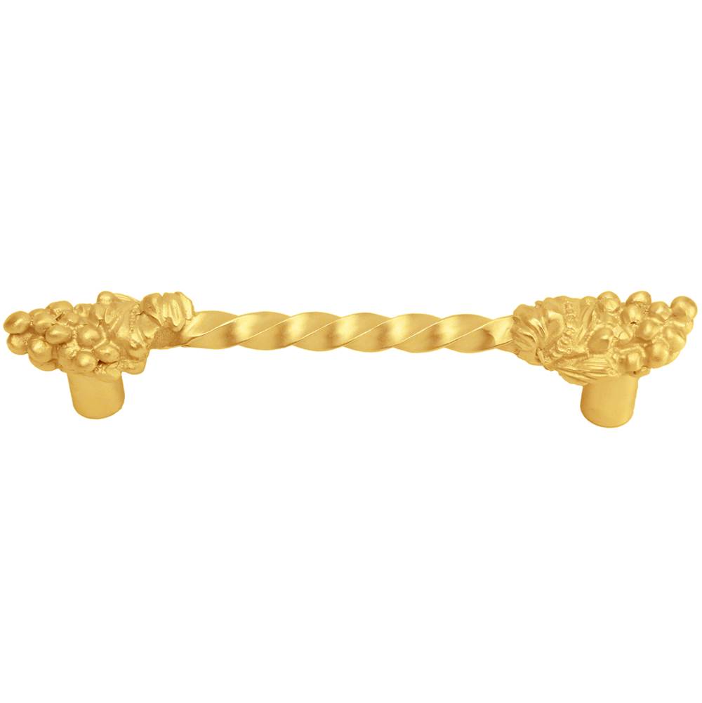 Carpe Diem Hardware - Bacchus Large 5'' O.C. Pull - Gilded Mercury