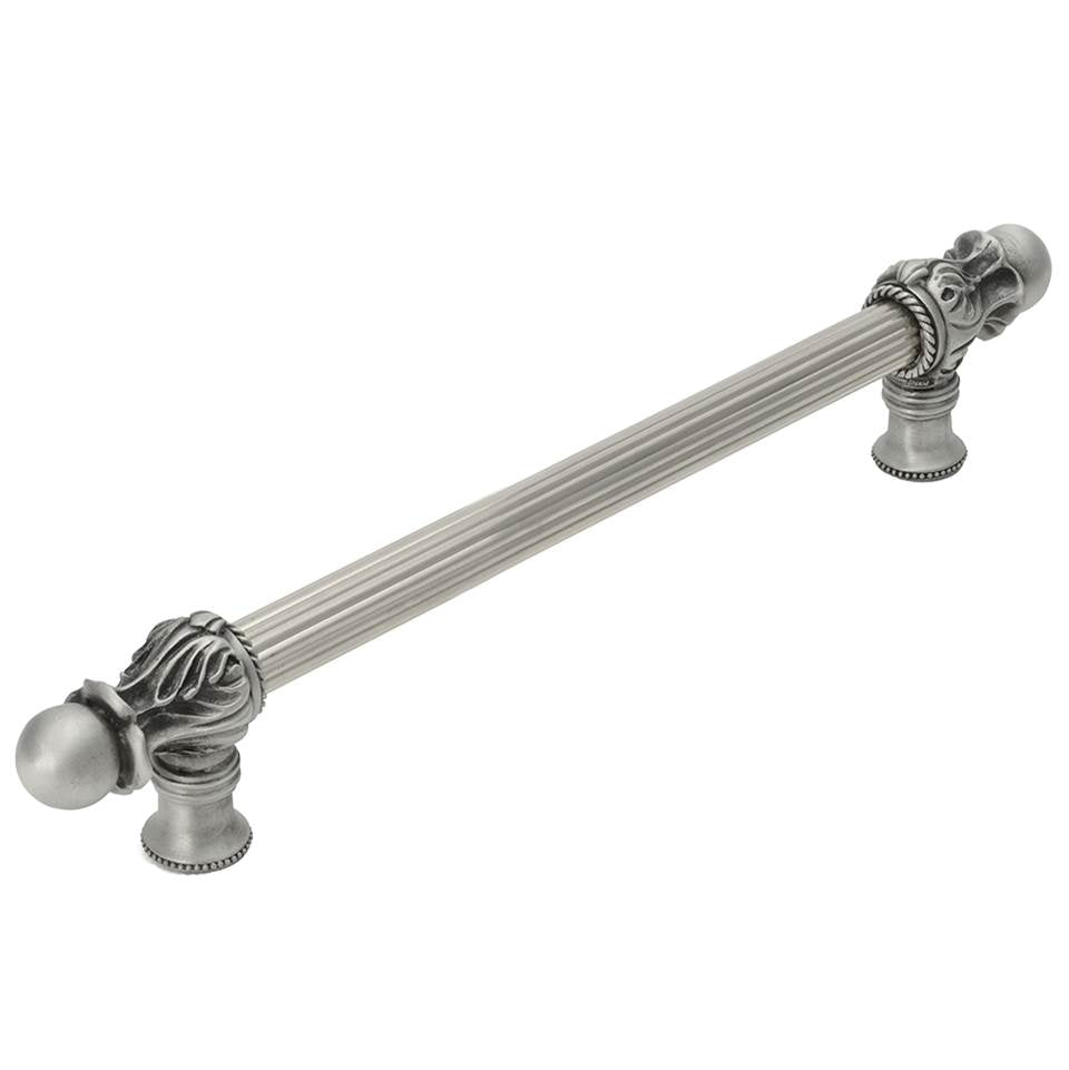 Carpe Diem Hardware - Acanthus 9'' O.C. {Approx.} w/ 5/8'' Reeded Center Long Pull Romanesque Style - Soft Gold