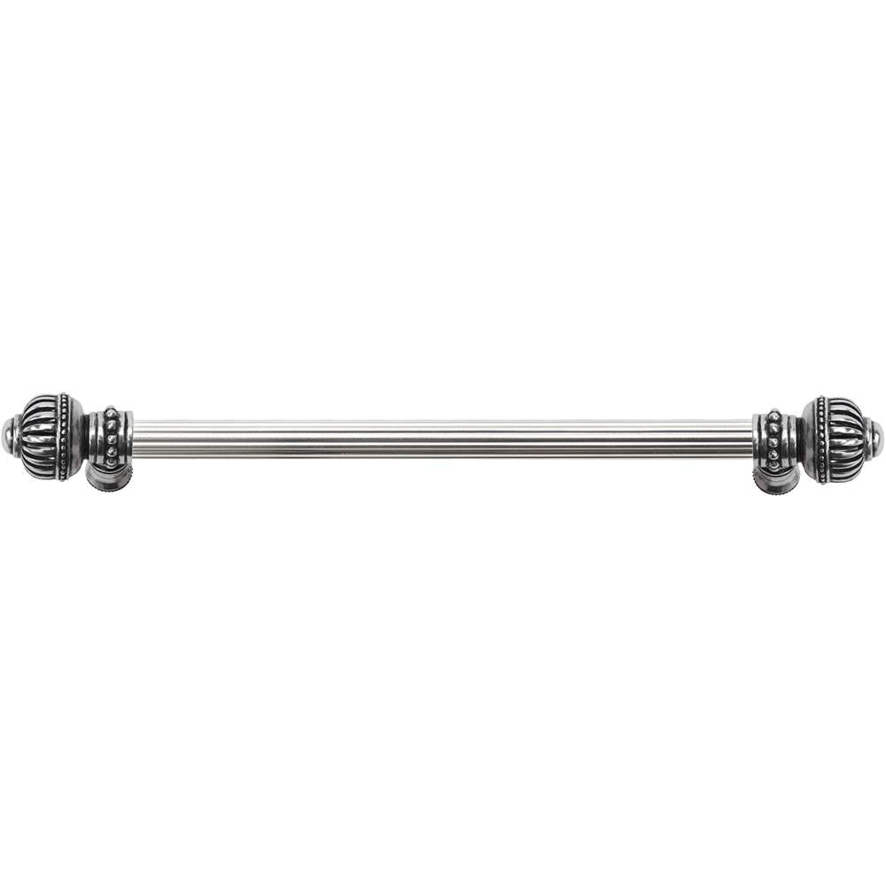 Carpe Diem Hardware - Cricket Cage 12'' O.C. (Approximately) With 5/8'' Reeded Center Long Pull Large Finial In Chalice. - Chalice