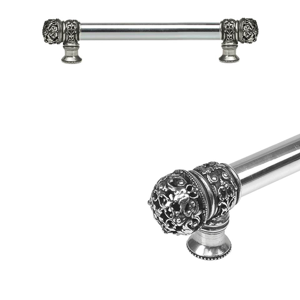 Carpe Diem Hardware - Juliane Grace 6'' O.C. (Approximately) With 5/8'' Smooth Center Long Pull Small Finial In Chalice. - Chalice