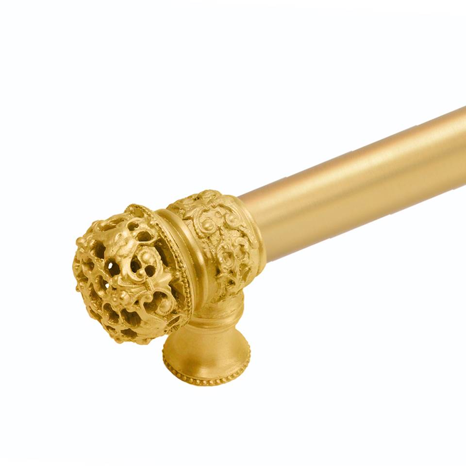 Juliane Grace 9'' O.C. Approx w/ 5/8'' Smooth Center Long Pull Small Finial