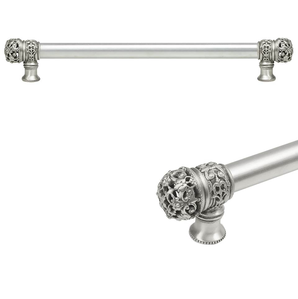 Carpe Diem Hardware - Juliane Grace 18'' O.C Approx w/ 5/8'' Smooth Center Long Pull Small Finial - Soft Gold