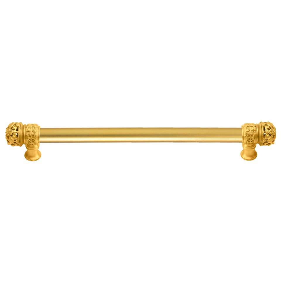 Carpe Diem Hardware - Juliane Grace 18'' O.C. (Approximately) With 5/8'' Smooth Center Long Pull Small Finial In Gilded Mercury. - Gilded Mercury