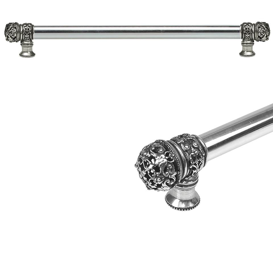 Carpe Diem Hardware - Juliane Grace 18'' O.C. (Approximately) With 5/8'' Smooth Center Long Pull Small Finial In Chalice. - Chalice
