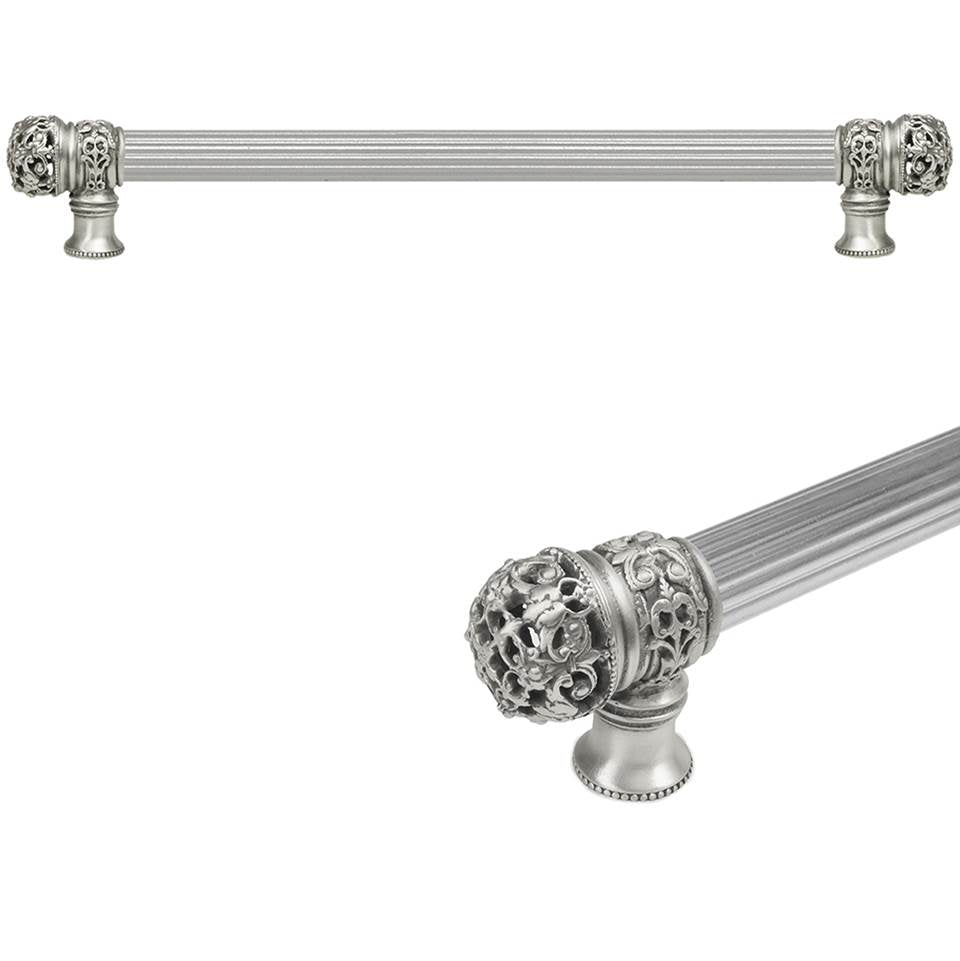 Carpe Diem Hardware - Juliane Grace 18'' O.C Approx w/ 5/8'' Reeded Center Long Pull Small Finial - Soft Gold