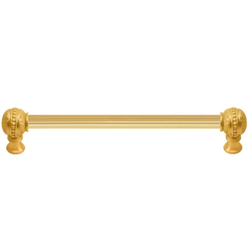 Carpe Diem Hardware - Millennium 12'' O.C. Approx W/ 5/8'' Reeded Center Long Pull - Gilded Mercury