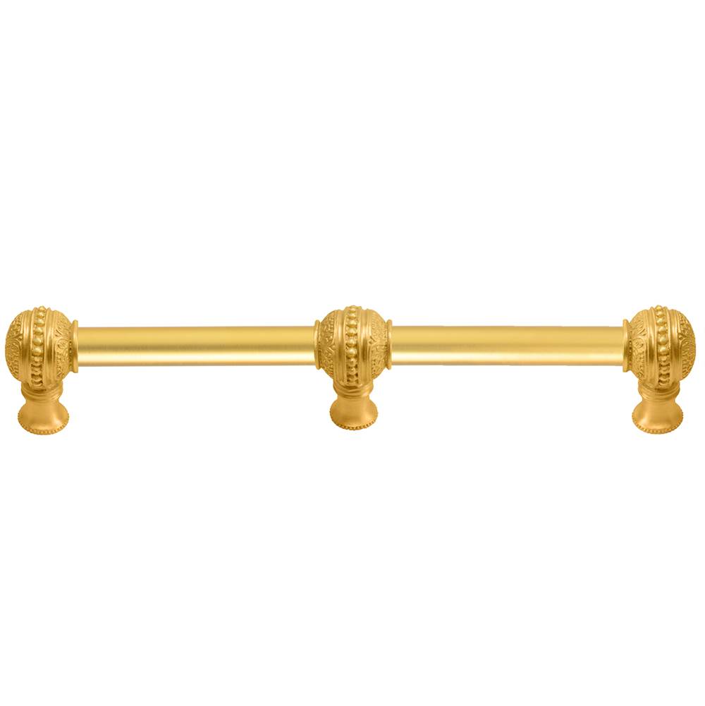 Carpe Diem Hardware - Millennium 12'' O.C. Approx W/ 5/8'' Smooth Center Long Pull W/ Center Brace - Gilded Mercury