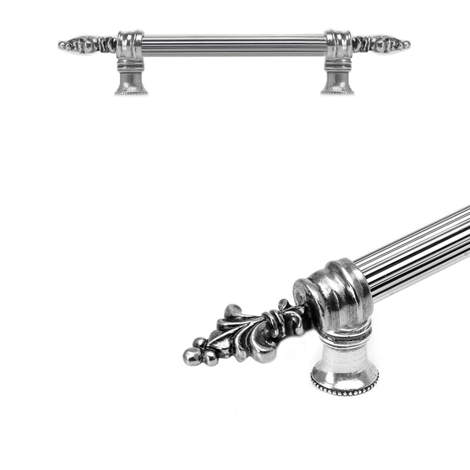 Carpe Diem Hardware - Charlemagne 6'' O.C. Approx W/ 5/8'' Reeded Center Long Pull - Chalice