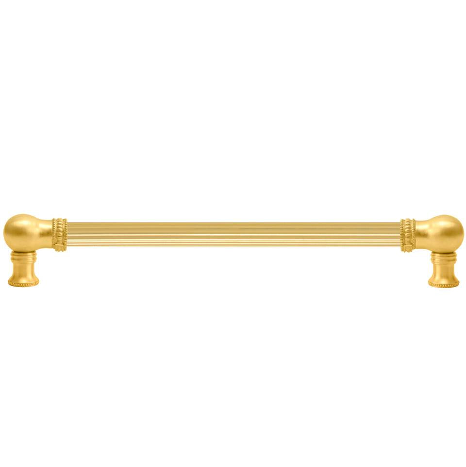 Carpe Diem Hardware - Classic 18'' O.C. Approx W/ 5/8'' Reeded Center Long Pull - Gilded Mercury