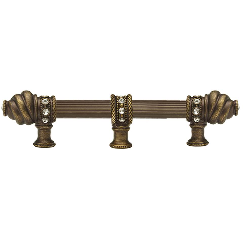 Carpe Diem Hardware - Monticello Large Round Escutcheon - Gilded Mercury