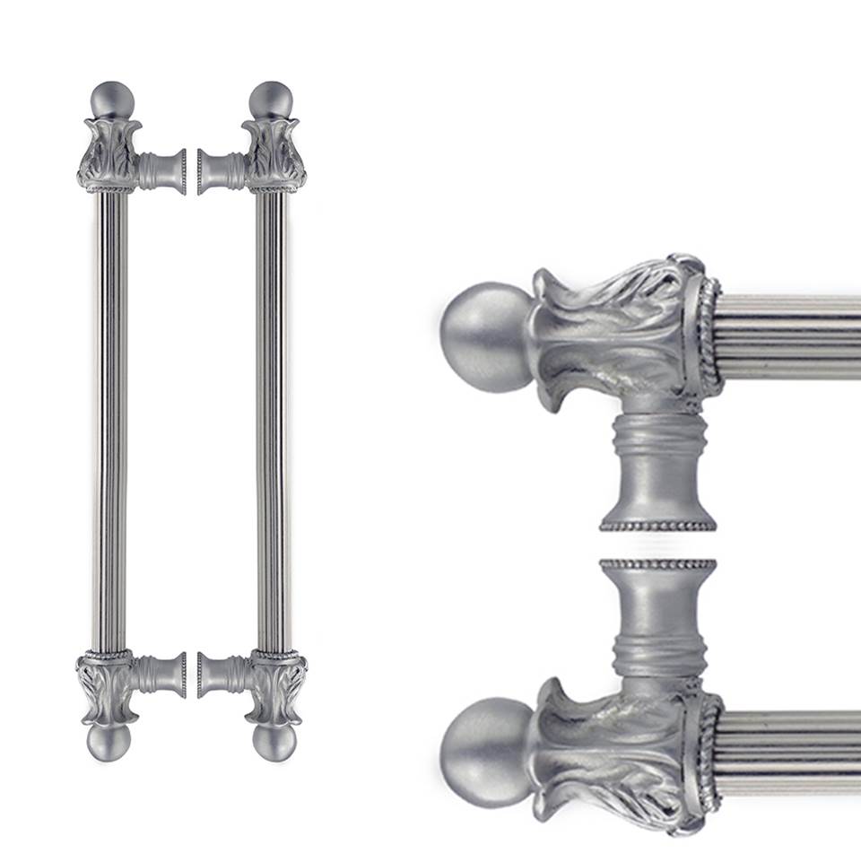 Carpe Diem Hardware - Acanthus Back To Back 9'' O.C. {Approx.} w/ 5/8'' Reeded Center Long Pull Romanesque Style - Chalice