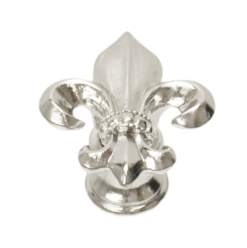 Carpe Diem Hardware - Charlemagne Knob In Platinum. - Platinum