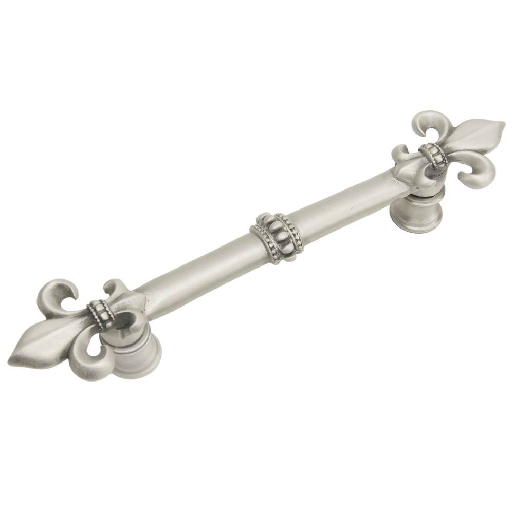 Charlemagne 4'' O.C. Pull w/ Large Fleur De Lys