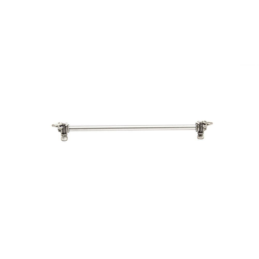 Carpe Diem Hardware - Charlemagne 12'' O.C. Approx w/ 1/2'' Smooth Center Long Pull w/ Large Fleur De Lys - Chalice