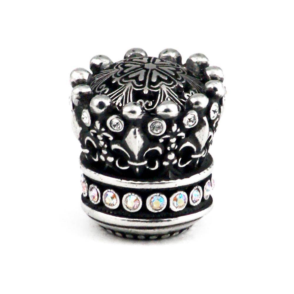Carpe Diem Hardware - Queen Anne Large Knob w/ Swarovski Crystals - Chalice
