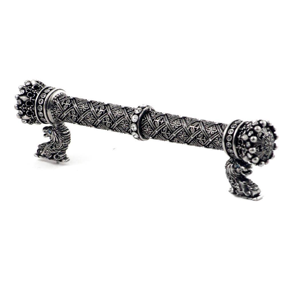 Carpe Diem Hardware - Queen Anne 5'' O.C. Pull w/ Swarovski Crystals - Chalice