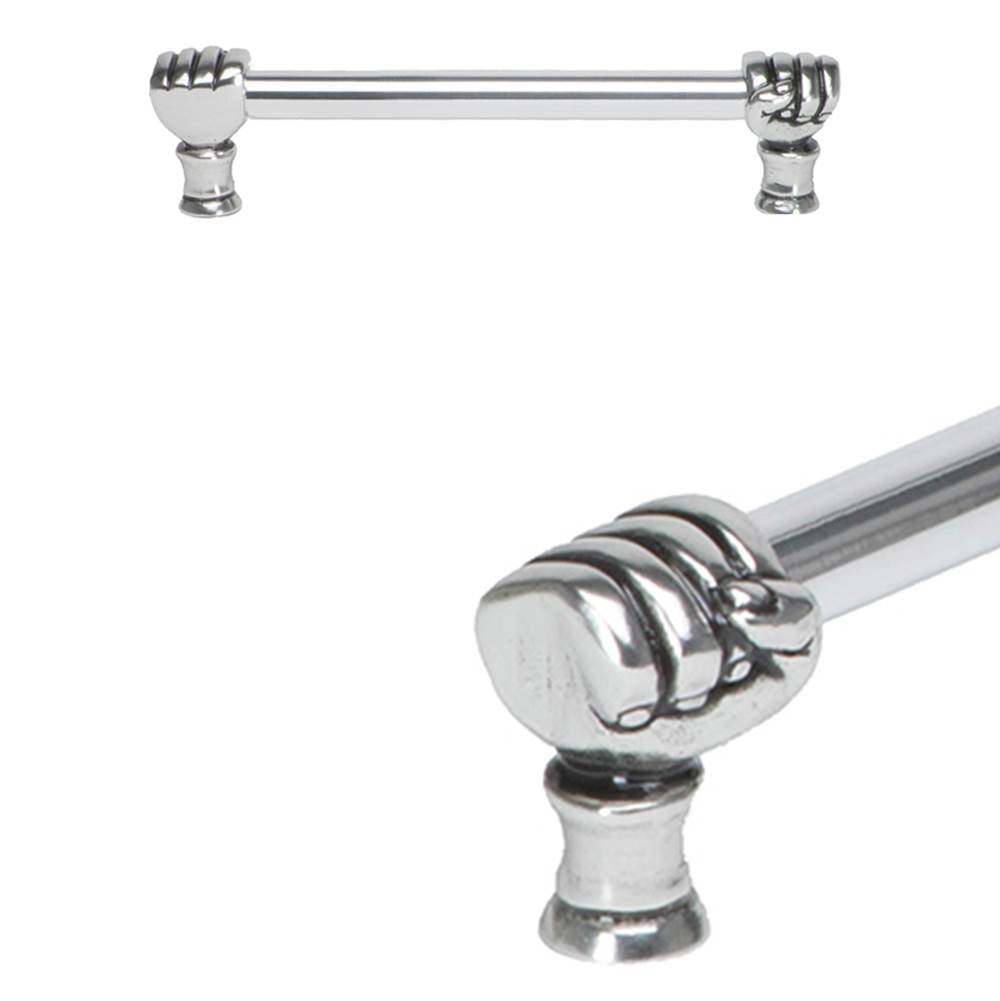 Carpe Diem Hardware - Carpe Diem Fist 6'' O.C. Approximately W/ 1/2'' Smooth Round Bar Long Pull - Chalice