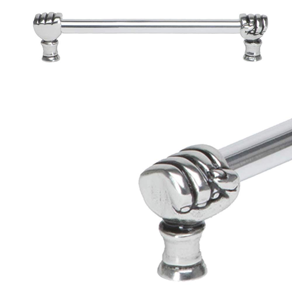 Carpe Diem Hardware - Carpe Diem Fist 9'' O.C. Approximately W/ 1/2'' Smooth Round Bar Long Pull - Chalice