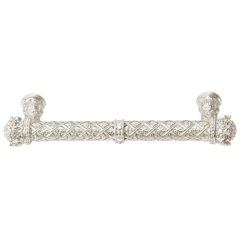 Carpe Diem 6330-11Cab Crowning Glory Queen Elizabeth Satin Queen Elizabeth 5'' O.C. Pull W/ Swarovski Crystals