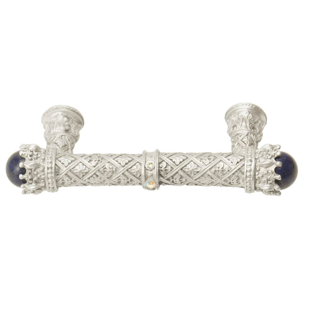 Carpe Diem 6528-23Cablap Crowning Glory Queen Penelope Chrysalis Queen Penelope 3'' O.C. Pull W/ Swarovski Crystals and Semi-Precious Stones
