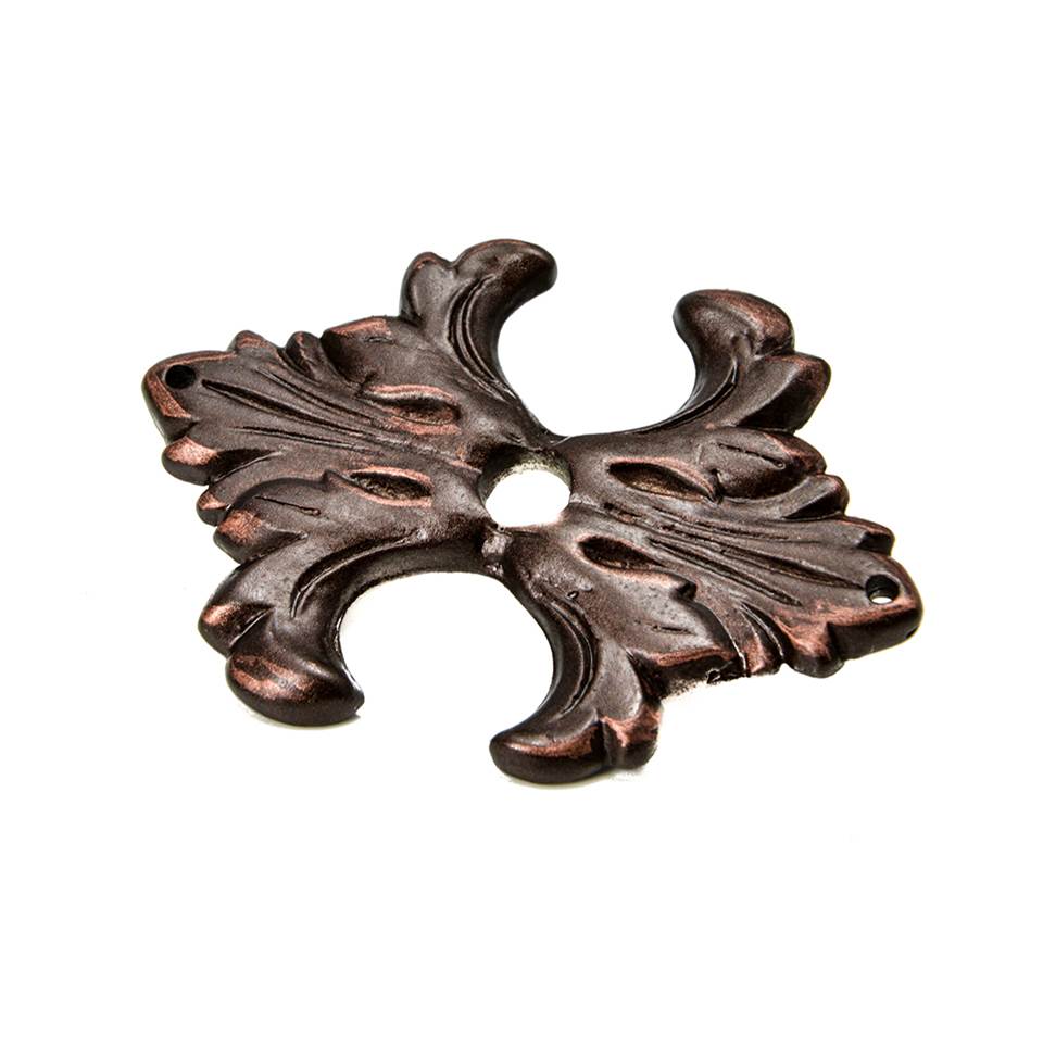 Acanthus Medium Escutcheon Renaissance Style In Satin.
