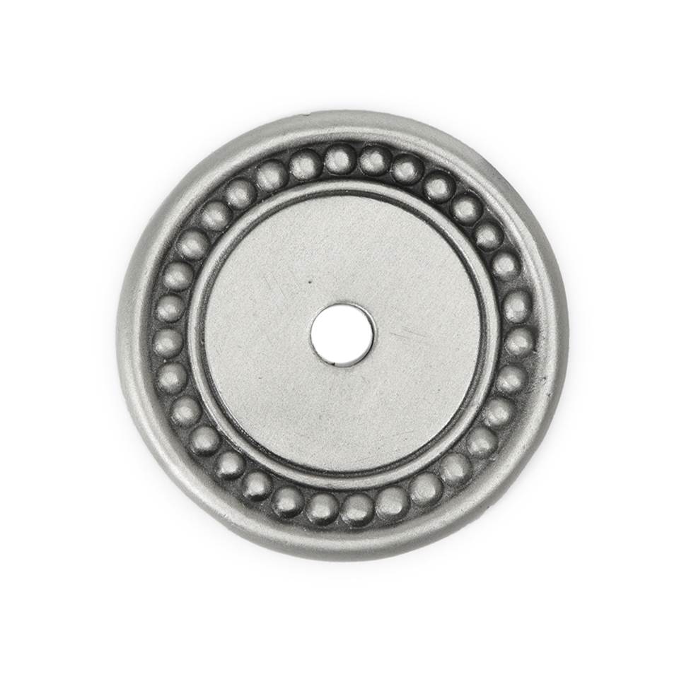 Carpe Diem Hardware - Round Beaded Escutcheon - Satin