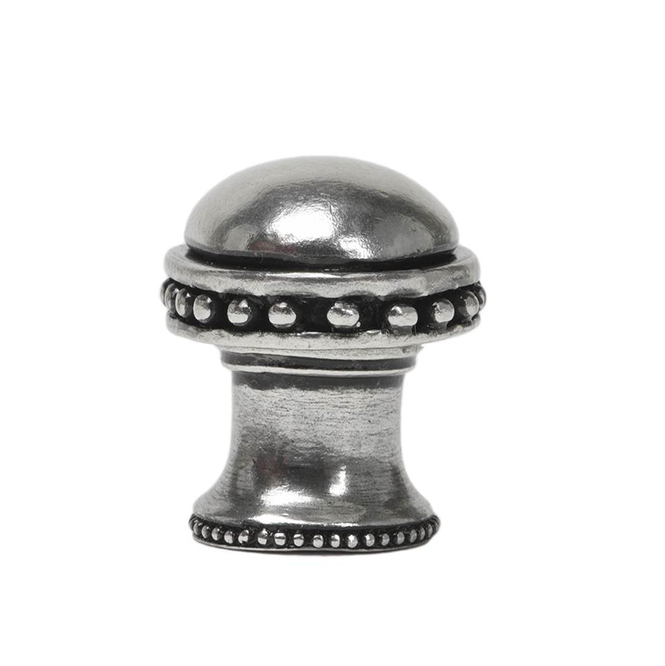 Carpe Diem Hardware - Classic Medium Round Knob W/ Beaded Rim - Chalice