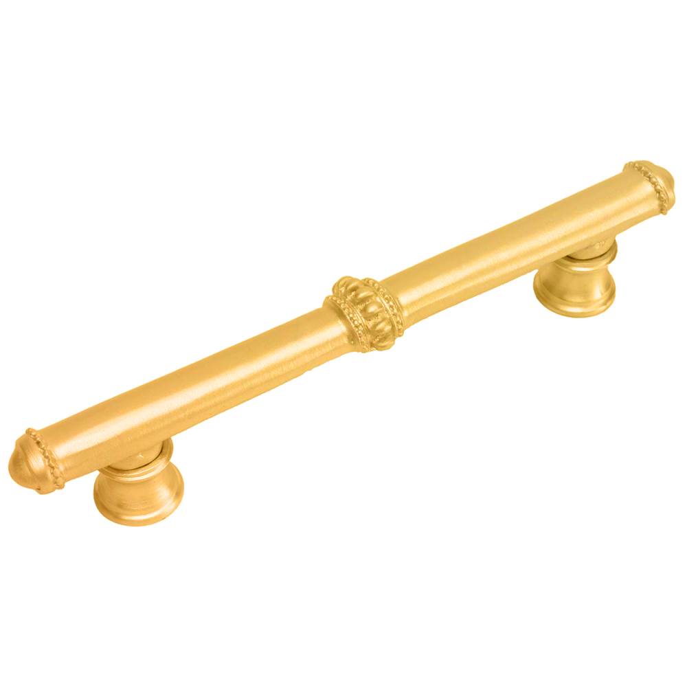 Classic 4'' O.C. Pull W/ Beaded Treatment On Center And Ends