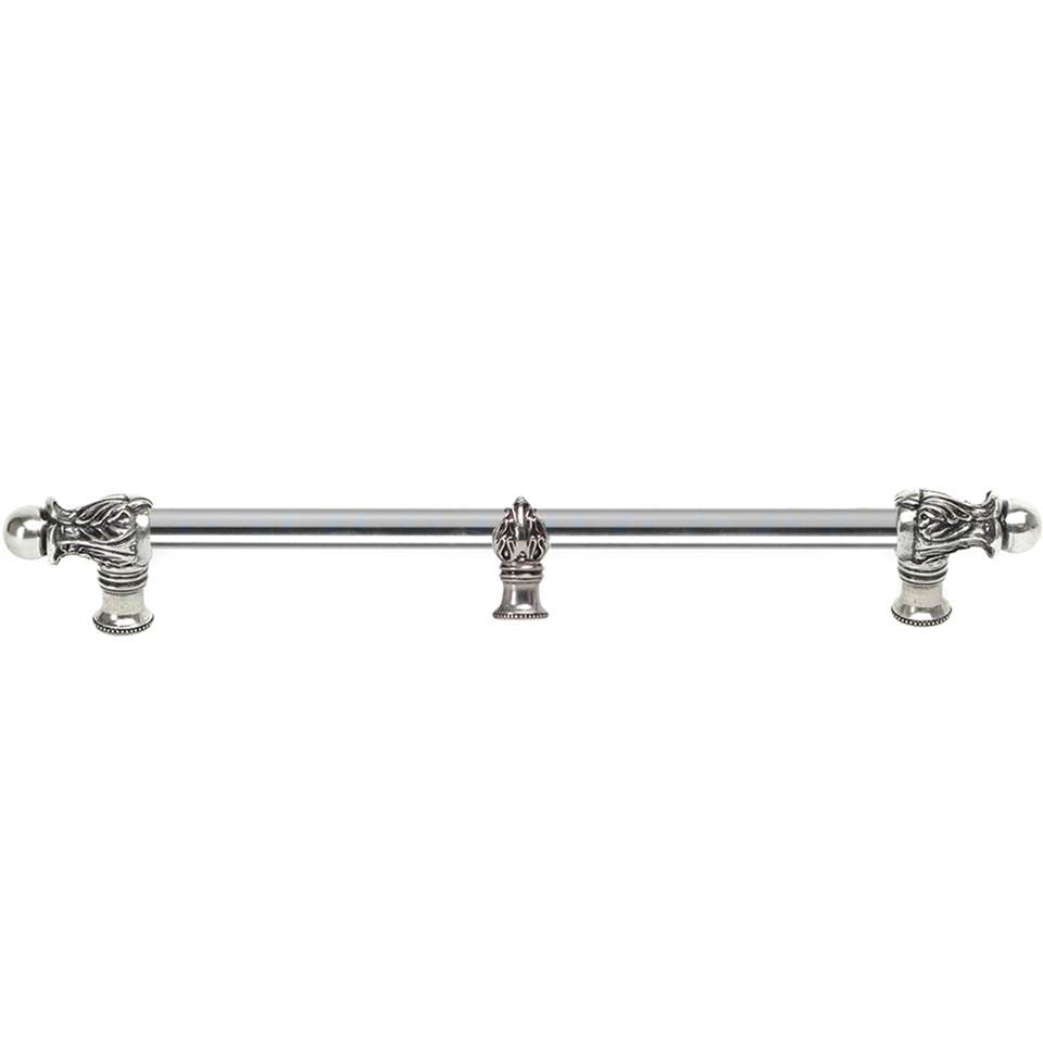 Carpe Diem Hardware - Acanthus 22'' O.C. (Approx.) With 1/2'' Round Smooth Bar Romanesque Style With Center Brace - Chalice