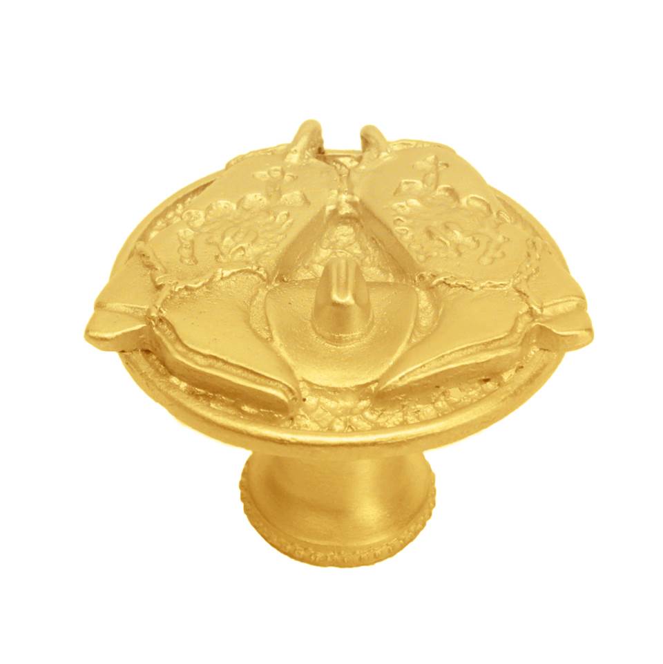 Carpe Diem Hardware - Classic Boots W/ Cowboy Hat Knob - Gilded Mercury