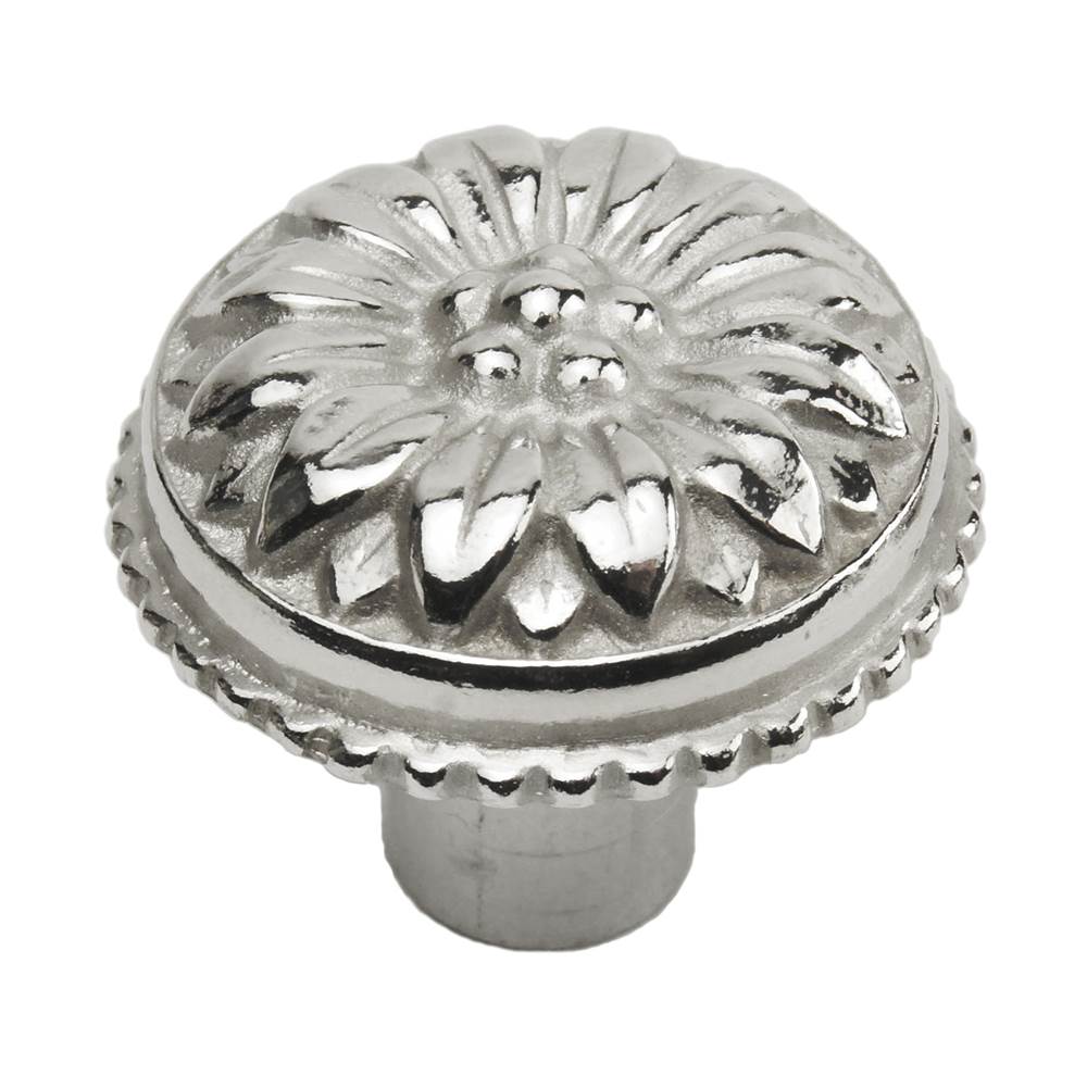 Carpe Diem Hardware - Acanthus Large Knob Rosette Style - Platinum