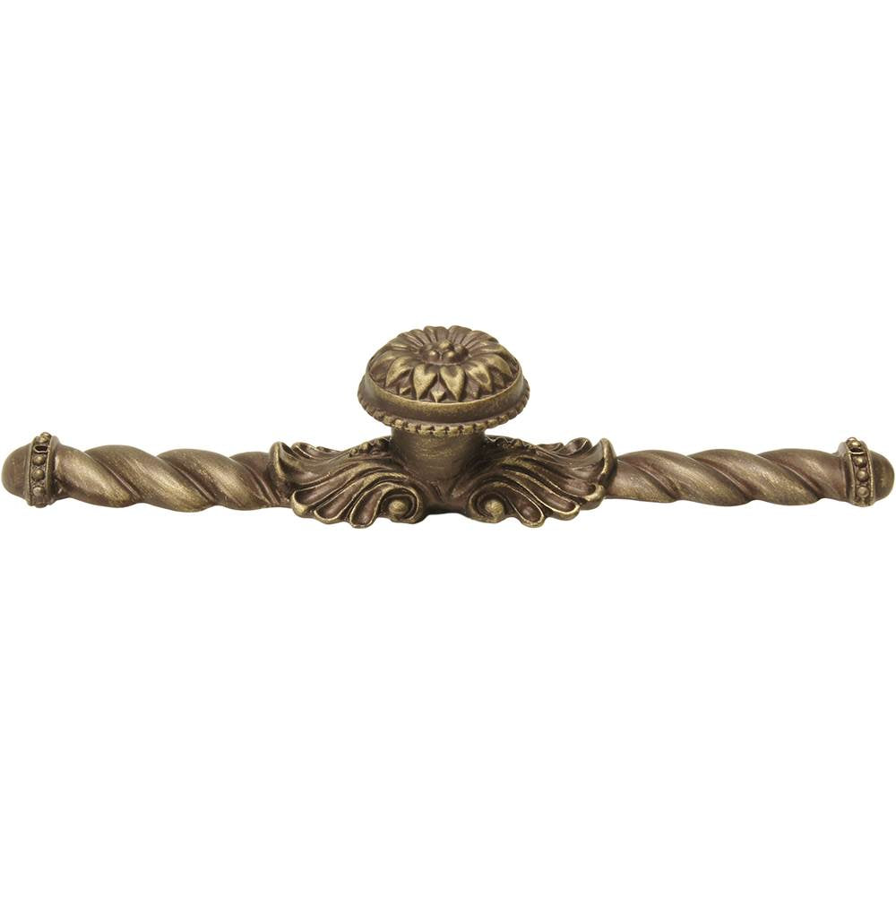 Acanthus Large Knob w/ Flared Foot Rosette Style
