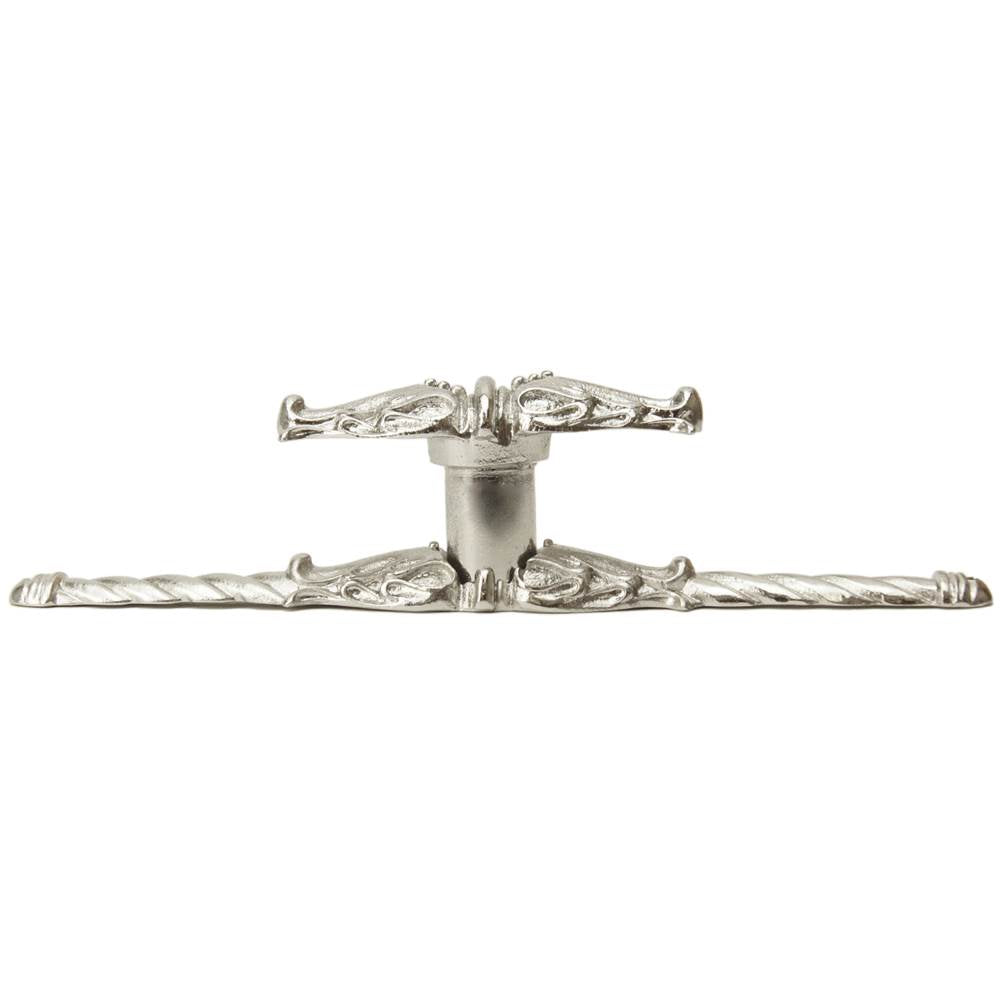 Acanthus Leave Large Knob w/ Rope Large Backplate Romanesque Style