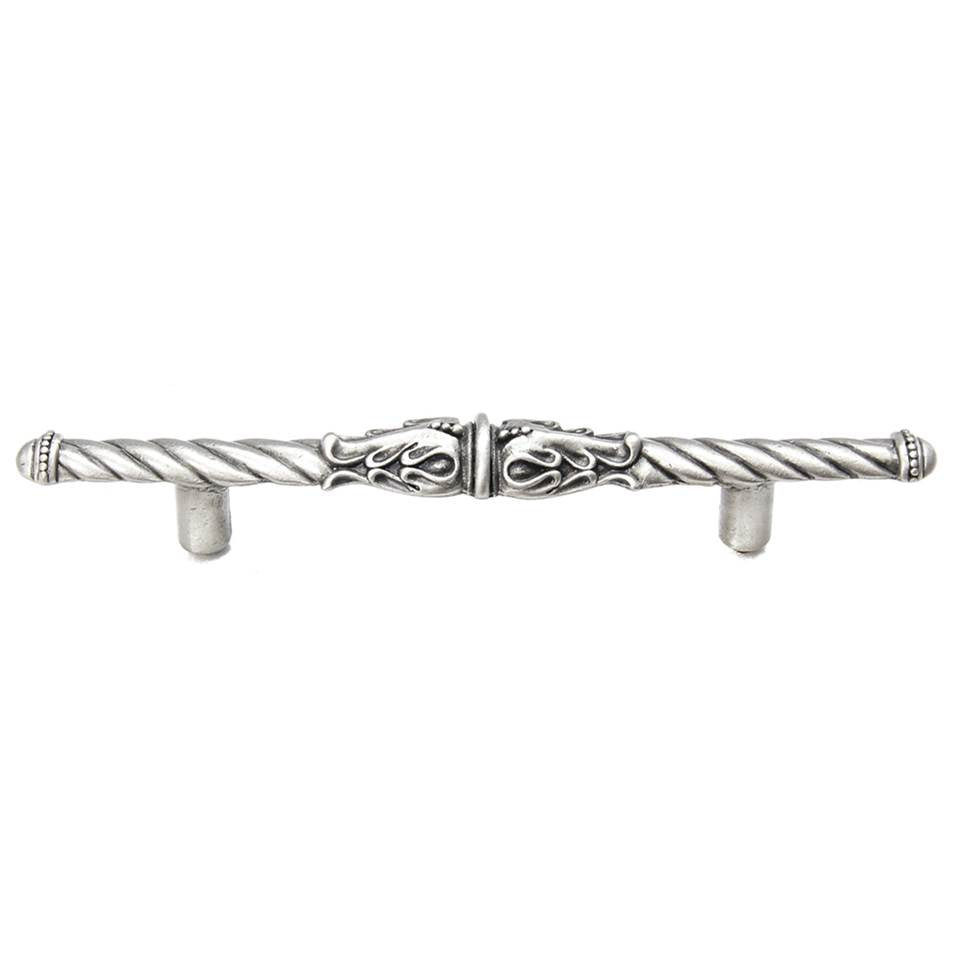 Carpe Diem Hardware - Acanthus 4'' O.C. Pull Romanesque Style - Chrysalis